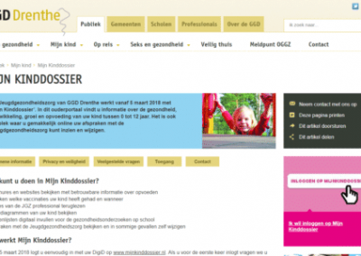 GGD Drenthe launches My Child File, with help from Symbol