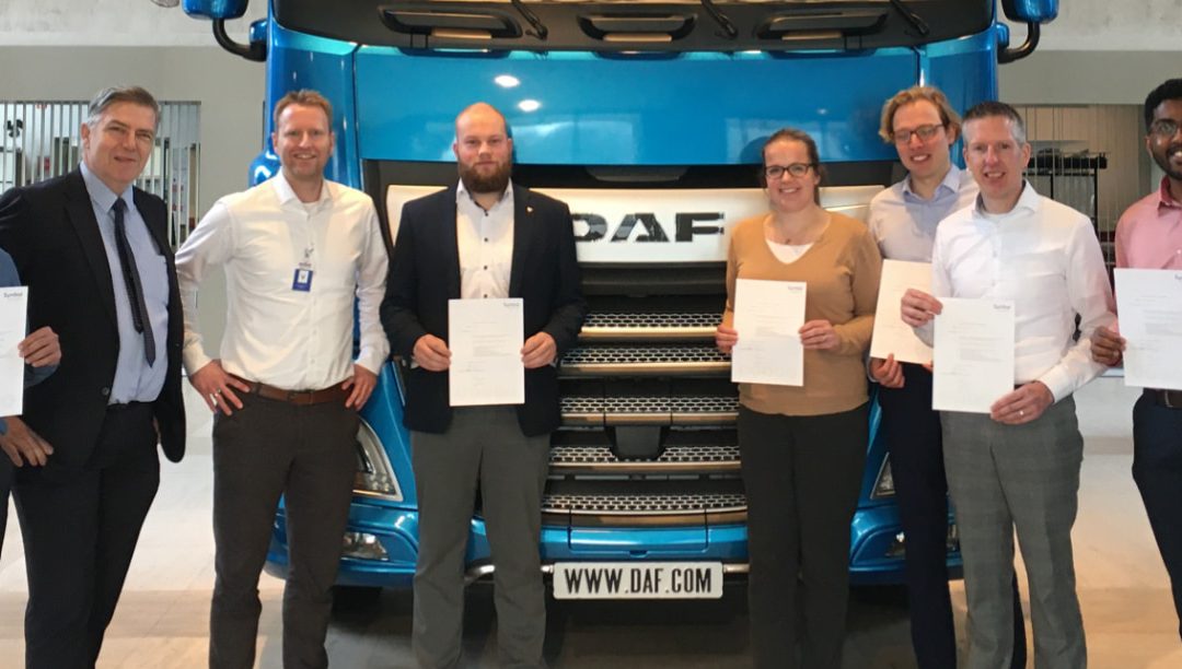 Symbol traint DAF Trucks in ‘interne auditing IATF’