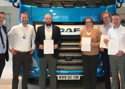 Symbol traint DAF Trucks in ‘interne auditing IATF’