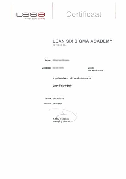 Lean Six Sigma Academy
