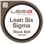 Lean Six Sigma Black Belt logo