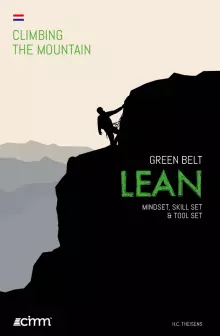 lean_green_belt_boek Climbing the mountain - Lean Green Belt - theorieboek