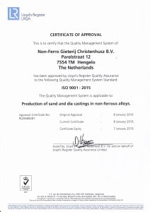iso 9001 certificaat