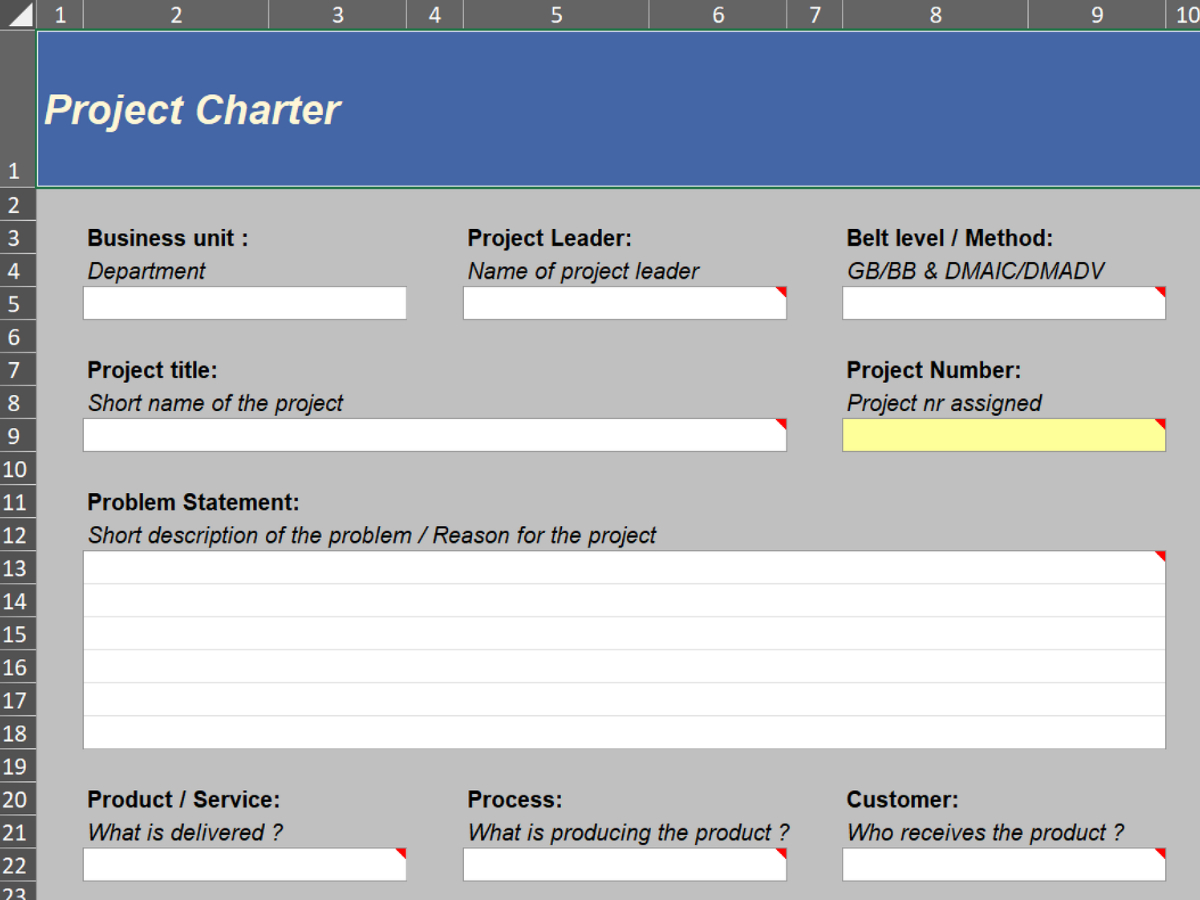 project charter